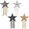 Sparkling Rhinestone Hotfix Rhinestone Iron on Patches DIY-FG0001-39-1