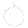 Brass Satellite Chains Necklaces NJEW-JN05254-4