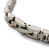 304 Stainless Steel Thick Link Chain Bracelet BJEW-G649-10B-P-3