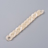Handmade Acrylic Curb Chains/Twisted Chains X-AJEW-JB00530-03-2