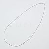 925 Sterling Silver Rope Chains Necklaces STER-E007-2C-4