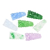 Dyed Natural Quartz Carved Pendants GG-CBA0022-09-1