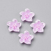 Imitation Pearl Resin Cabochons X-CRES-S302-32E-1