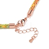 3.5MM Round Nylon Cotton Cord Necklace Making NJEW-C106-03RG-05-3
