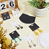 2 Bags 2 Colors Paper Earring Display Cards CDIS-CN0001-04-4