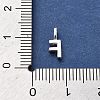 925 Sterling Silver with Cubic Zirconia Charms STER-Q004-01F-S-2