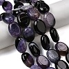 Natural Agate Beads Strands G-F820-N01-01F-1