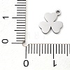 Anti-Tarnish 304 Stainless Steel Charms STAS-M076-10P-3