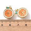 304 Stainless Steel Enamel Pendants STAS-K326-01E-G-3