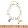 Ocean Brass Enamel Charm Bracelets for Women KK-CBA68DA-15A-G-5