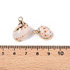 Natural Sea Shell Pendants SSHEL-N038-43-3