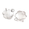 SHEGRACE Brass Rhinestone Claw Settings XGRQ6U204-924P-2