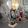 3Pcs Rectangle Wood Earring Display Stands EDIS-DR0001-05B-6