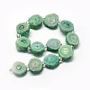 Natural Druzy Quartz Crystal Beads Strands G-F582-A09-2