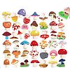 Mushroom DIY PVC Diamond Painting Sticker Kit PW-WG29A28-01-1