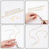 12Pcs 2mm 304 Stainless Steel Necklaces NJEW-BBC0001-02-4