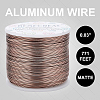 Matte Round Aluminum Wire AW-BC0003-30D-0.8mm-9