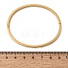304 Stainless Steel Rhinestone Hinged Bangles for Women BJEW-D408-16G-3