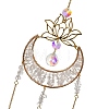 Moon Natural Quartz Crystal Chips Hanging Suncatcher GG-CBAB970-02A-2