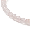Natural Gemstone Beaded Cuff Bangles BJEW-JB13328-6