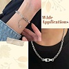 2Pcs 2 Styles Stainless Steel Lobster Claw Clasps STAS-CJ0003-62-7
