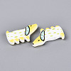 Printed Opaque Resin Beads RESI-N043-04D-2