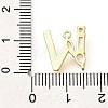 Brass Micro Pave Cubic Zirconia Pendants KK-M310-01G-23-3