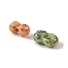 Baking Paint Glass Beads DGLA-G004-02G-2