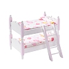 MDF Board Bunk Beds Miniature Ornaments PW-WGF7EA5-02-1