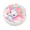 Printed Silicone Beads SL-CBADDB1-08E-2