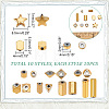 100Pcs 10 Styles Electroplated Synthetic Non-magnetic Hematite Beads G-AR0005-64-2