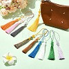 50Pcs 10 Colors Polyester Tassel Decorations OCOR-YW0001-26-5