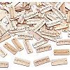 150Pcs Unfinished Wood Connector Charms FIND-HY0001-19-1