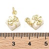 Brass Enamel Pendants KK-F933-18G-03-3