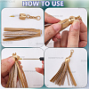 30 Sets 3 Colors Zinc Alloy Cord Ends FIND-SC0023-69-3