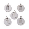 304 Stainless Steel Charms STAS-Q201-T445-8S-2
