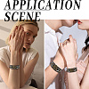 Leather Wide Cord Multi-Strand Bracelets BJEW-WH20009-04-5