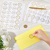 Word Gold Foil Self-adhesive Stickers DIY-WH20001-13H-3