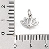 Rack Plating Brass Clear Cubic Zirconia Pendants KK-M293-11P-3