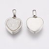 Natural Druzy Agate Pendants KK-G343-15-3