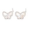 Brass Micro Pave Clear Cubic Zirconia Pendants SH-CBA197E-09S-1