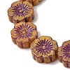 Painted Glass Beads Strands GLAA-Z021-15-3