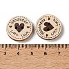 2-Hole Printed Wood Buttons WD-CBACBB7-03-4