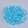 Transparent Plastic Beads KY-T005-6mm-639-1