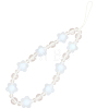 Plastic Beaded Mobile Phone Lanyard Wrist Strap AJEW-WH20010-63C-1