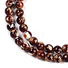 Sythetic Amber Beads Strands G-M199-02B-2