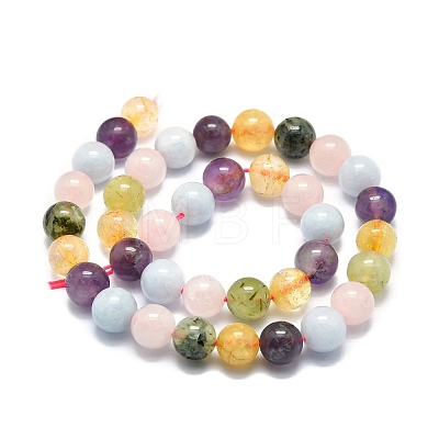 Natural Mixed Gemstone Beads Strands G-E576-06C-1