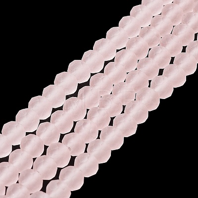 Transparent Glass Beads Strands LS-EGLA-A034-T4mm-MD22-1