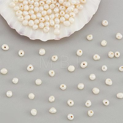  138~140pcs Natural Cultured Freshwater Pearl Beads Strands PEAR-NB0001-78-1