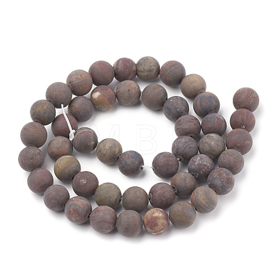 Natural Ocean Jasper Beads Strands G-T106-136-1